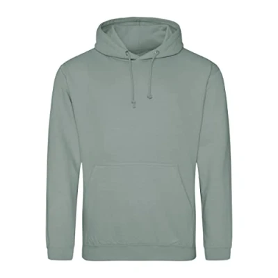 Image of AWDis Just Hoods College Hoodie Unisex Dusty Green M