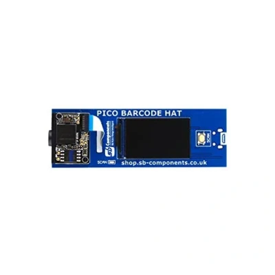 Image of sb components Raspberry Pi Pico with Barcode HAT 1D/2D Codes Reader Module Scanner Breakout for