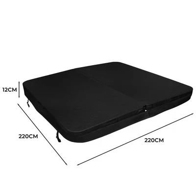 Image of Monster Shop 2.2m Hot Tub Spa Cover Black