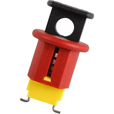 Image of ABB Ms325 Circuit Breaker Locking System, Black/Red/Yellow