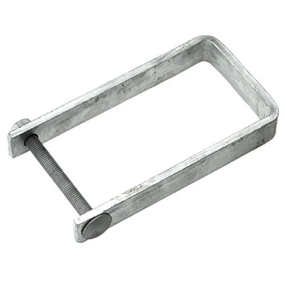 Image of 156/S Short Throw Over Gate Loop 165mm x 76mm Galvanised