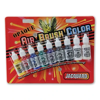 Image of Jacquard Opaque Airbrush Exciter Pack 8 Colors, Multi
