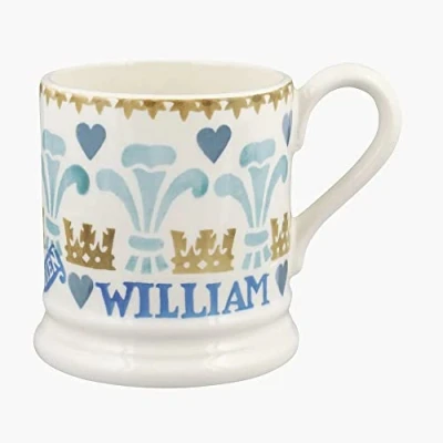 Image of Emma Bridgewater Prince &amp; Princess of Wales 1/2 Pint Mug