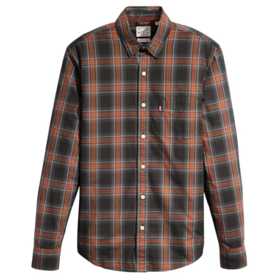 Image of Levi&#039;s Sunset Pocket Standard Shirt, Men&#039;s, Size: Small, Andesite ash