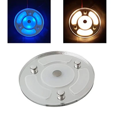 Image of MARVIX LED Spotlight 12V 24V 100mm Surface Mounted Slim Ceiling Dome Light Integrated Touch Control Dimmer Switch 3000k Warm White Super Bright RV, Motorhome, Campervan and Boat Lighting