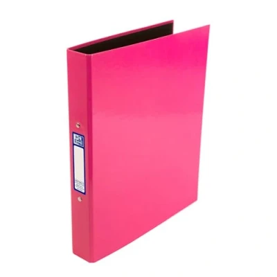 Image of Oxford Premium A4 Ring Binder, Pink Single Folder, 25mm