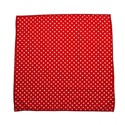 Image of Polka Dot Bandana Band Red