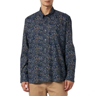 Image of camel active Men&#039;s 409139/2s09 Shirt, Blue, L