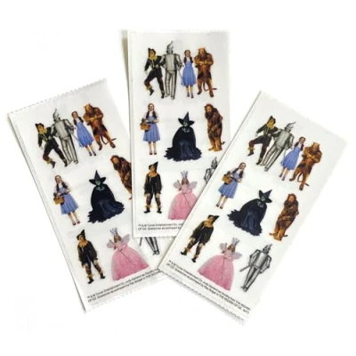 Image of Paper House Productions Wizard of Oz Friends, 2 x 12&quot; Sticker Sheets (Pack 3)
