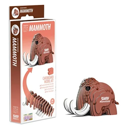 Image of EUGY 3D Mammoth Model Craft Kit
