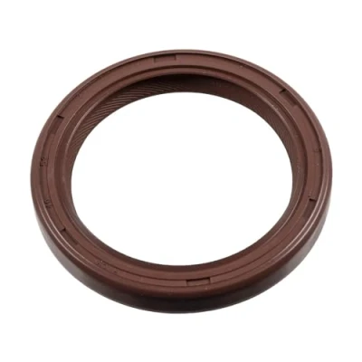 Image of 2000140200, 2819970146, 2820170000, A2000140200, A2819970146 Crankshaft Seal FEBI BILSTEIN 107663 frontal sided FPM (fluoride rubber)