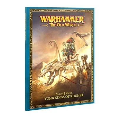 Image of Games Workshop Warhammer The Old World: Arcane Journal Tomb Kings Of Khemri, Black