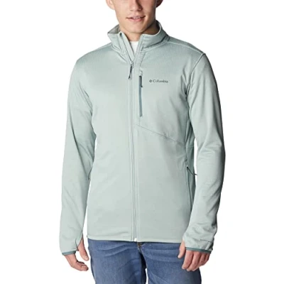 Image of Columbia Men&#039;s Park View Fleece Full Zip Jacket, Niagara Heather, Size L