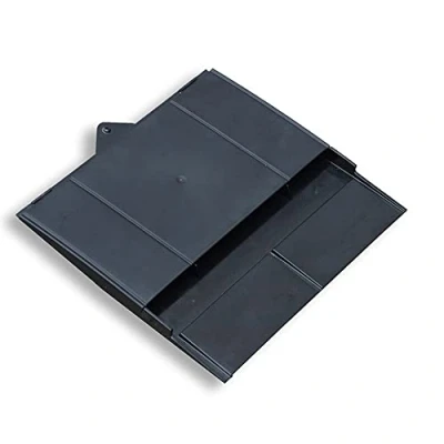 Image of Hambleside Danelaw Double Plain Tile Vent Slate Grey