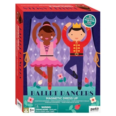 Image of Petit Collage Ballet Dancers Magnetic Dress Up
