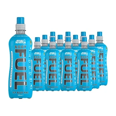 Image of Applied Nutrition BodyFuel Electrolyte Water Body Fuel Prime Drink with BCAAs and Vitamins, Fast Hydration (12 x 500ml) (Icy Blue Raz)