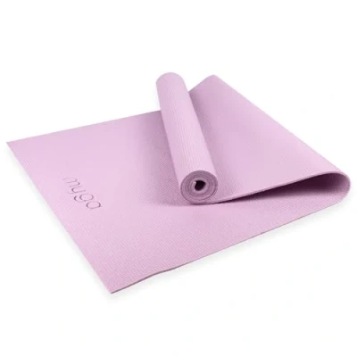 Image of Myga Yoga Mat Non Slip Exercise for Yoga, Pilates, Meditation &amp; Fitness Lightweight Travel Multipurpose Men Women Home Gym Studio Lilac