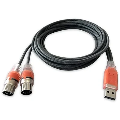 Image of ESI MIDIMATE eX USB 2.0 MIDI Interface Cable with 2 I/O ports