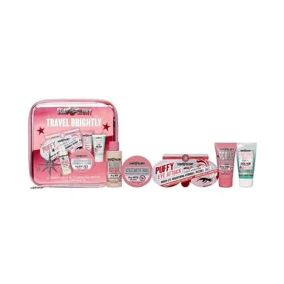 Image of Soap &amp; Glory Travel Brightly 5 Piece Gift Set