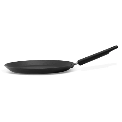 Image of Prestige 9 x Tougher Pancake Pan Non Stick 24cm Induction Hob Suitable with Scratch Resistant Stick, Stay Cool Easy Grip Handles, Oven &amp; Dishwasher Safe Cookware