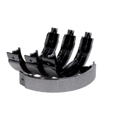 Image of 34416761293 Handbrake Shoes BOSCH 0 986 487 625 BMW: 3 Coupe, 5 Touring, X5, VOLKSWAGEN: Touareg I, Transporter Bus,