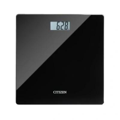 Image of CITIZEN HMS324 Black digital body scale . Slim design, Comparable with previous measurement result