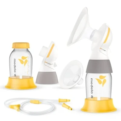 Image of Medela Classic PersonalFit Flex Double pumping kit for electric pumps compatible with Freestyle Hands free and Swing Maxi
