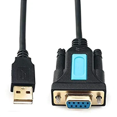 Image of CABLEDECONN USB to RS232 Adapter with Prolific PL2303 Chipset USB2.0 Male Female DB9 Serial Cable 2m 6ft for Windows XP,Windows Vista,7,8,10,Mac OS 10.6 Above Linux