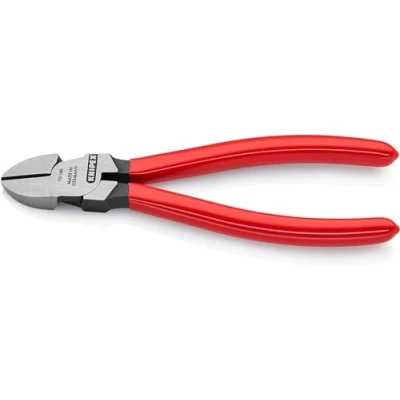 Image of Knipex Diagonal Cutter black atramentized, plastic coated 160 mm 70 01
