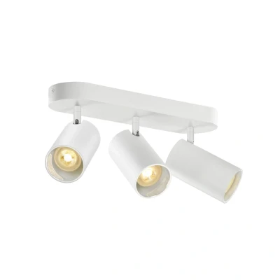 Image of SLV Asto Tube downlight GU10 3 bulb linear white