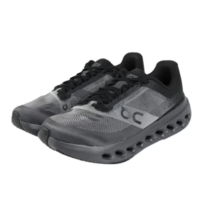 Image of On Cloudsurfer Next Wide Size 8 Men&#039;s Black Running Shoes for Enhanced Comfort and Performance