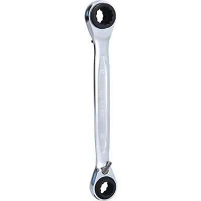 Image of KS Tools 503.4543 4 in 1 GEARplus reversing double ratchet ring spanner, 12x13x14x15mm