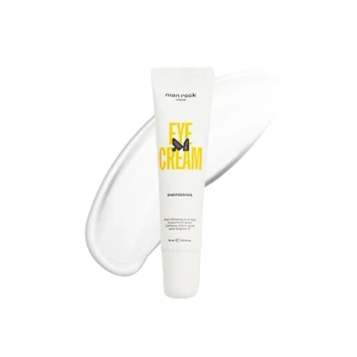 Image of Mens Eye Cream with Hyaluronic Acid for Dark Circles, Reduce Puffiness, Energizing Caffeine Ginseng Extract Hydrating &amp; Soothing Under Tired Eyes, 15ml from Men Rock