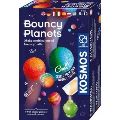 Image of Kosmos 617172 Bouncy Planets, INT, Make Colourful Balls Yourself, Cool Colour Patterns Mixing, Experiment Set for Children from 8 Years, Bring Experiment, Activity Children&#039;s Birthday