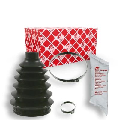 Image of 4399333, 4483517 CV Boot FEBI BILSTEIN 22087 Front Axle, Wheel Side Thermoplast SAAB: 9 3 Hatchback, Convertible