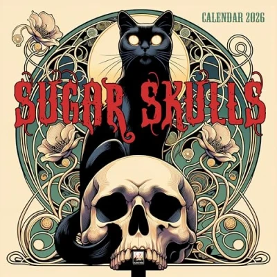 Image of Sugar Skulls Calendar 2026