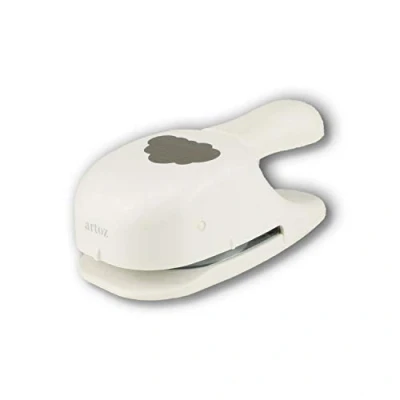 Image of Artoz paper punch card &quot;Cloud&quot;, 45mm hole for making cards baby showers, birthdays, Christmas invitations, weddings, baptisms and much more