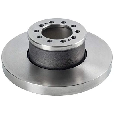 Image of 3095632, 3095652, 68323231 Brake disc FEBI BILSTEIN 108002 Front Axle 336,5mm 30mm 10 Hole 120mm solid Coated
