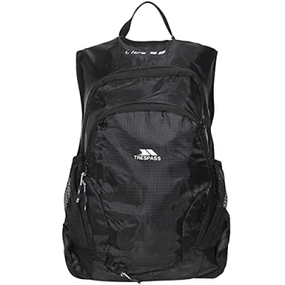 Image of Trespass Unisex Adults Ultra 22L Cycling Hydration Backpack Black
