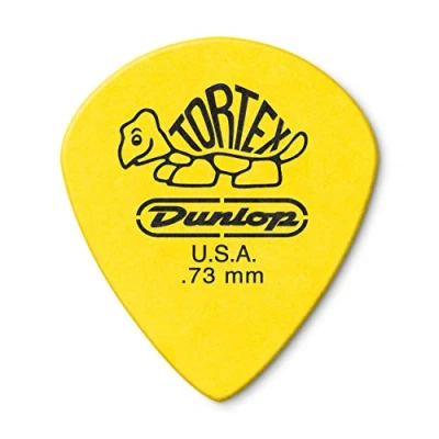 Image of Jim Dunlop 498P 0.73mm Tortex Jazz III Guitar Pick Xl (Pack of 12)