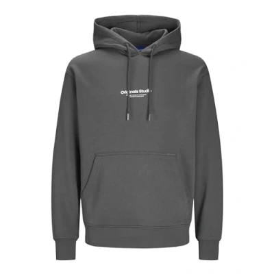 Image of Jack &amp; Jones Jorvesterbro HOOD Hoodie, Men&#039;s, Size: XXL, Iron gate