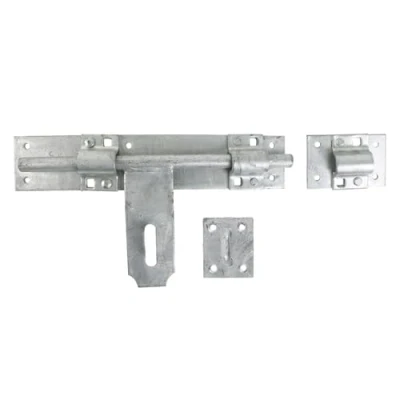 Image of Timco Heavy Cross Pattern Door Bolt Hot Dipped Galvanised (Size 24&quot; 1 Each)