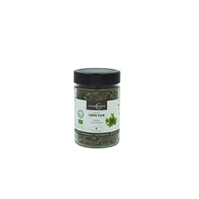 Image of Collecteave Organic Greek Lemon Balm Glass Jar 20 g (Pack of 2)
