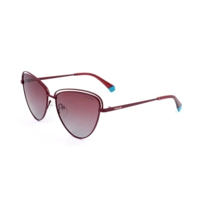 Image of Polaroid PLD 4094/S Sunglasses, Burgundy, One Size