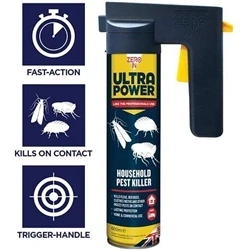 Image of Zero in Ultra Power Household Pest Killer 600ml (ZER558)