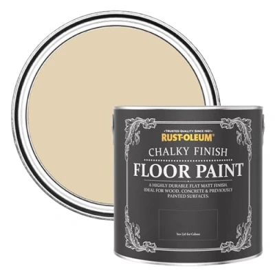Image of Rust Oleum Beige Scratch Resistant Floor Paint in Matt Finish Sandhaven 2.5L