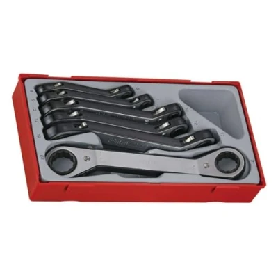 Image of Teng TTRORS Metric Ratchet Ring Spanners (6 Pieces)