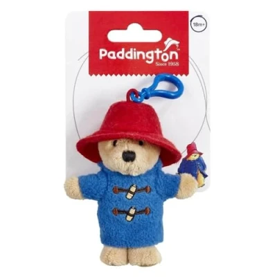 Image of Rainbow Designs Classic Paddington Bear Key Chain Gifts, 9.5cm Light Keychain Featuring Distinctive &amp; Famous Accessories, Pendant Charm for Handbag Backpacks