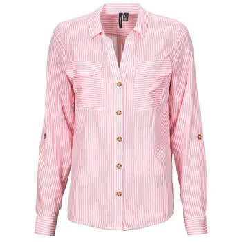 Image of Vero Moda VMBUMPY women&#039;s Shirt in Pink