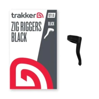 Image of Trakker Zig Riggers Black (10 pieces) Terminal tackle